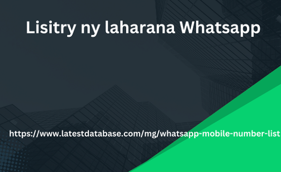 Lisitry ny laharana Whatsapp