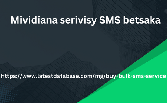 Mividiana serivisy SMS betsaka