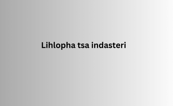 Lihlopha tsa indasteri