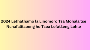 2024 Lethathamo la Linomoro Tsa Mohala tse Nchafalitsoeng ho Tsoa Lefatšeng Lohle 