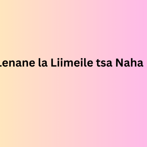 Lenane la Liimeile tsa Naha