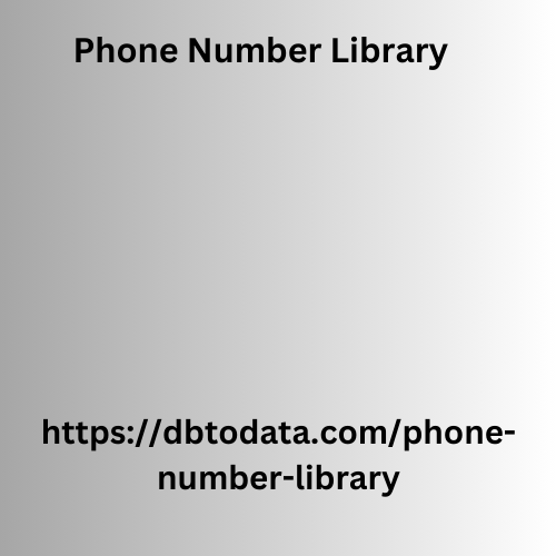 nigeria phone number library