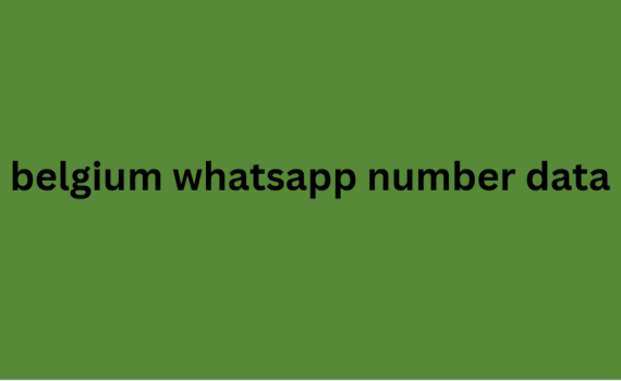 belgium whatsapp number data