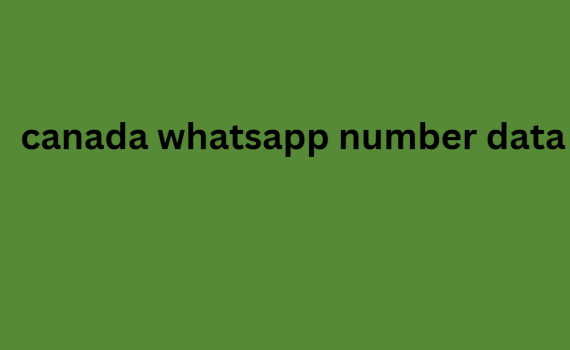 canada whatsapp number data