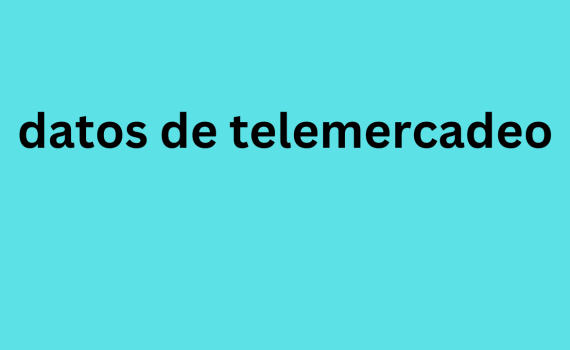 datos de telemercadeo