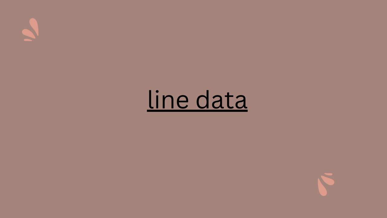 line data