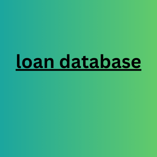 loan database