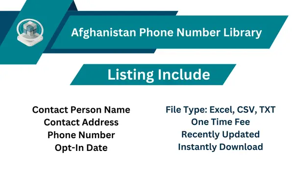 Afghanistan phone number library