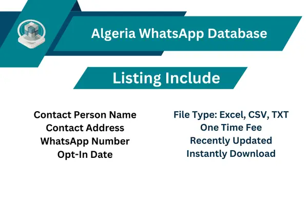 Algeria WhatsApp Database