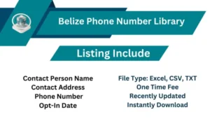 Belize Phone Number Library